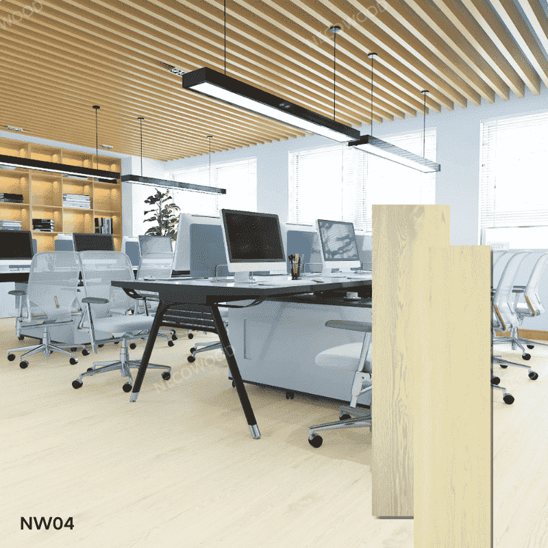Pavimenti SPC non slip resistenti all'usura 180x1220 mm