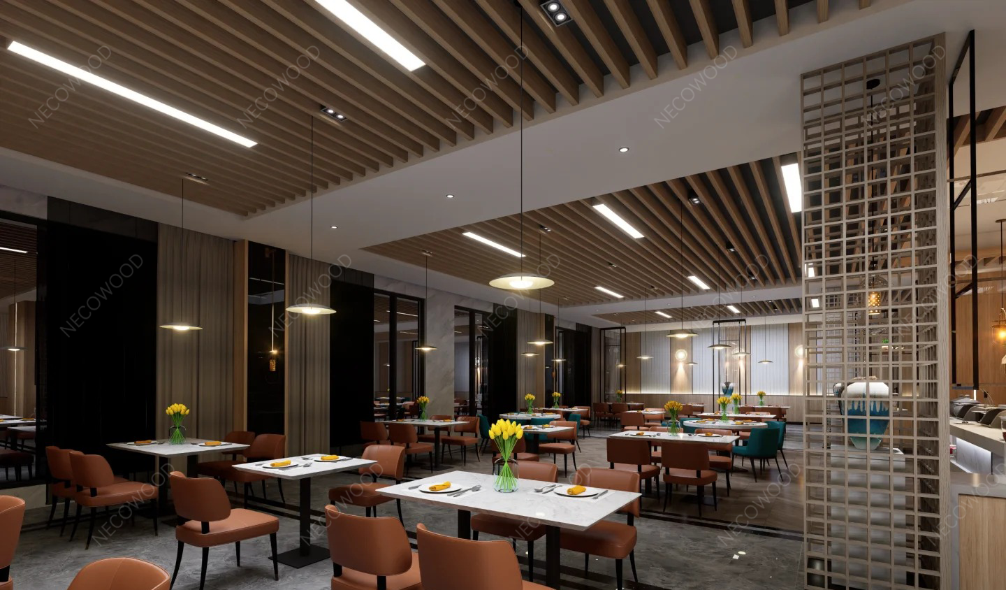 Necowood espande le soluzioni di controsoffitti in WPC per interni per supportare la crescente domanda del mercato