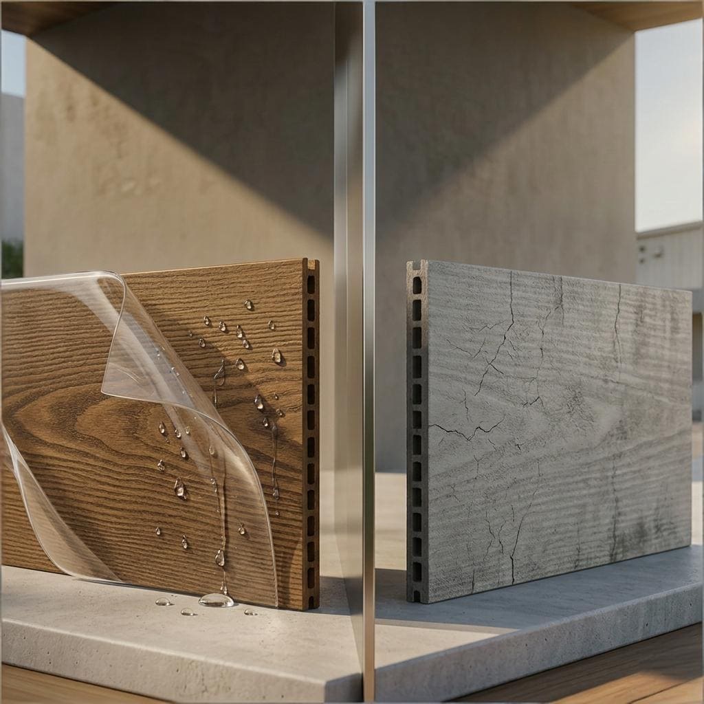 Rompere il ciclo di dissolvenza di 10 anni: perché gli architetti stanno passando dalla schermatura WPC standard alla schermatura Necowood® ASA