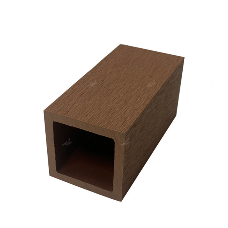 Legname a tubo WPC quadrato di Batten Hollow