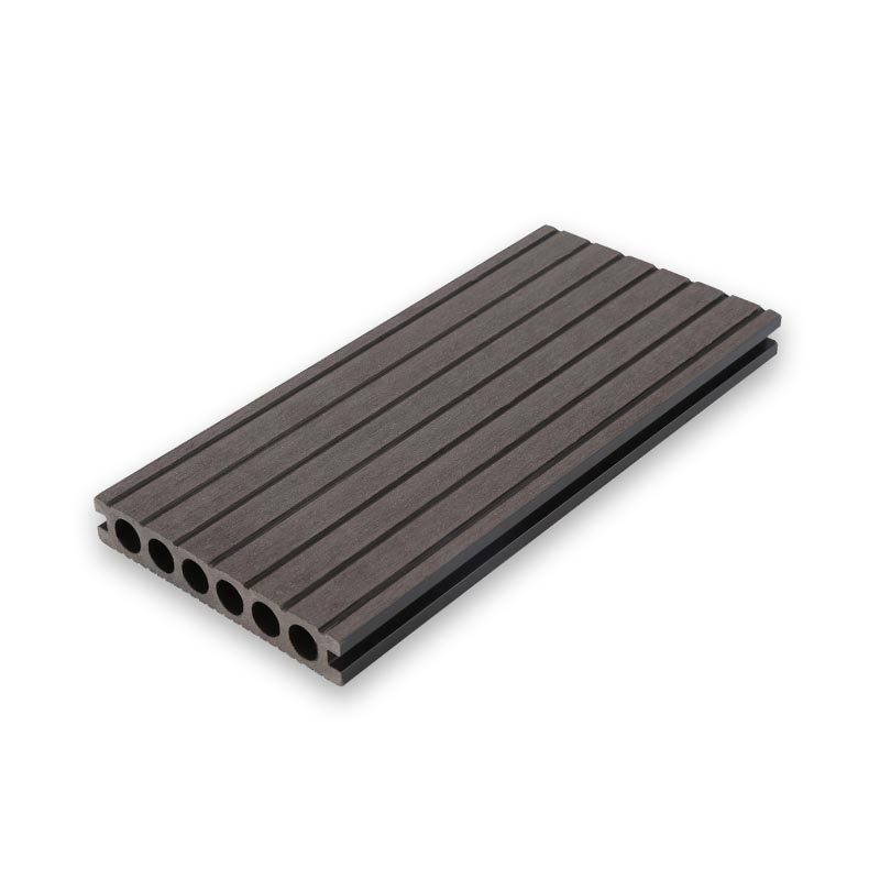 Decking in PE con fori circolari di prima generazione