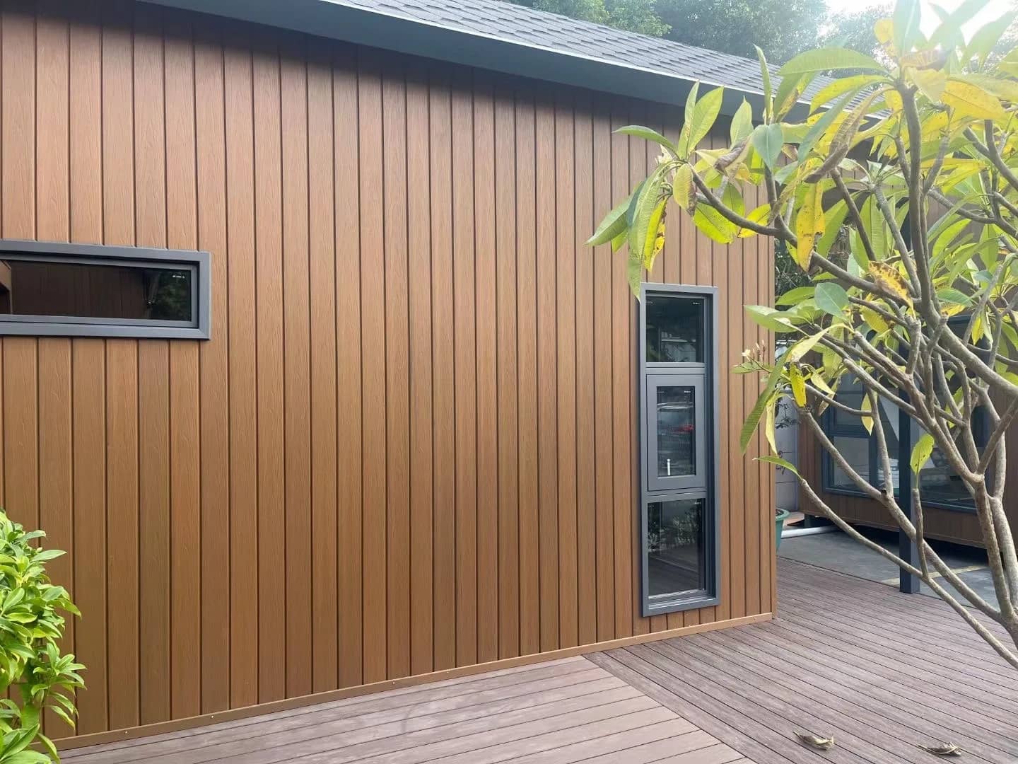 Necowood ASA great wall cladding luxury villa facade
