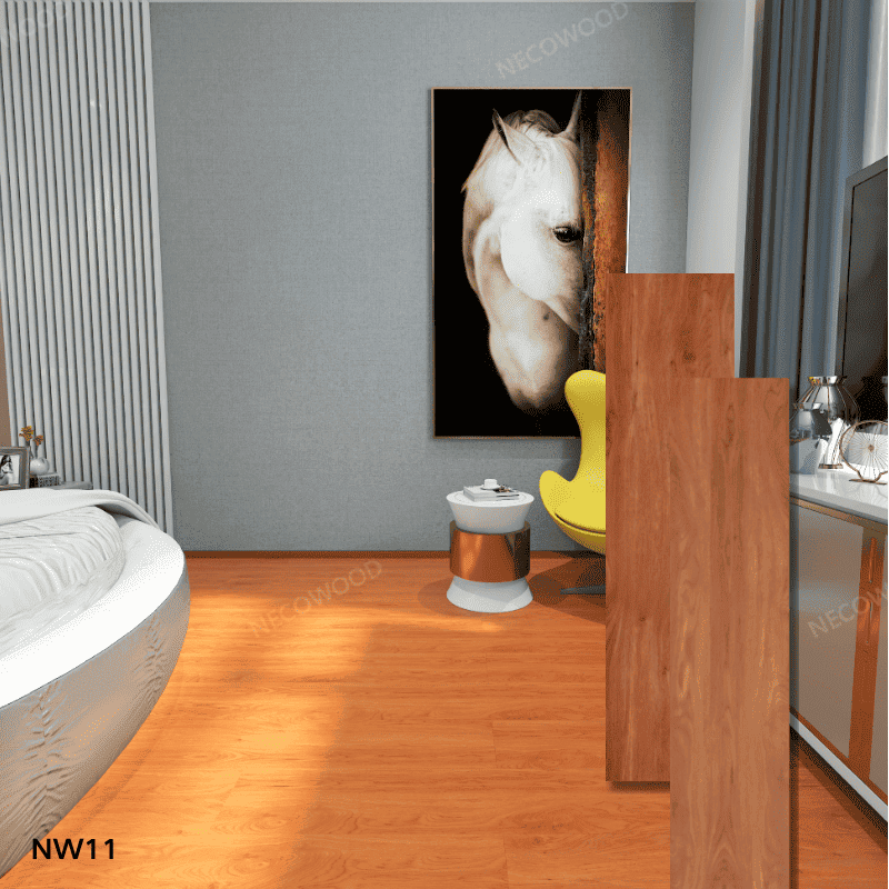 Pavimenti in legno SPC di nuovo tipo in PVC interno