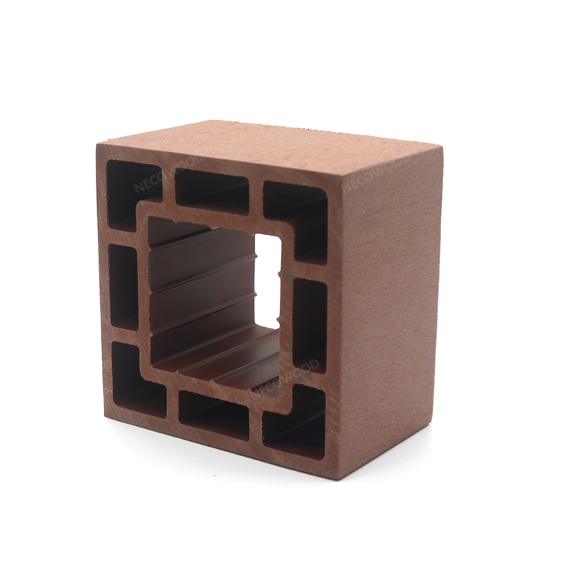 Tubo di legname PE Garden Square Outdoor