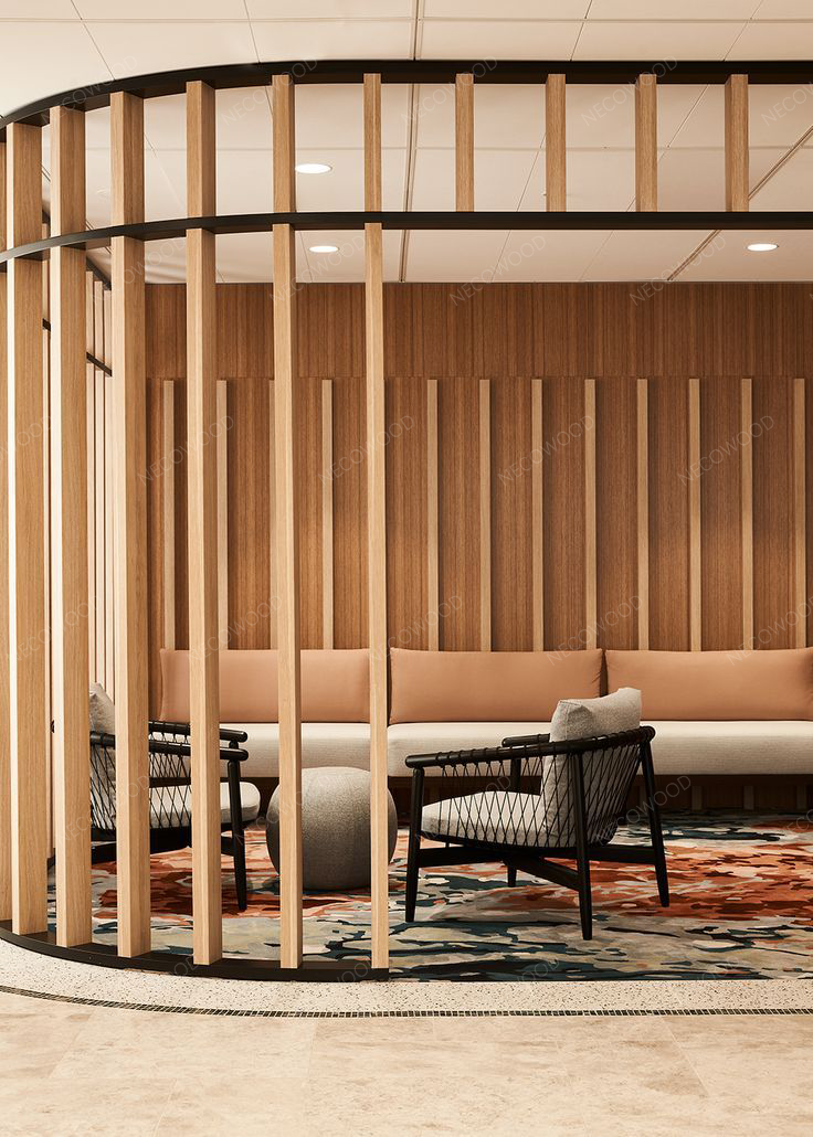 Applicazione del soffitto deflettore WPC del Phu Quoc Luxury Resort